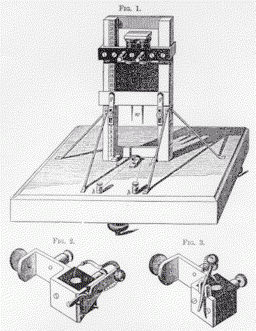 Black and white sketched parts of Hipp Chronoscope